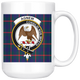 Agnew Clan Badge Coffee Mug - Size 15oz