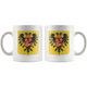 Arms Of Charles VI, Holy Roman Emperor-Shield Coffee Mug - Size 11oz