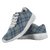 Boswell Scottish Clan Tartan Sneakers Blue For Men & Women