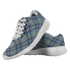 Boswell Scottish Clan Tartan Sneakers Blue For Men & Women