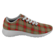Chattan Scottish Clan Tartan Sneakers Blue For Men & Women