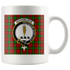 Auchinleck Clan Badge Coffee Mug - size 11oz