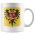 Arms Of Charles VI, Holy Roman Emperor-Shield Coffee Mug - Size 11oz