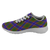 Adam Scottish Clan Tartan Sneakers Blue For Men & Women - kittentee