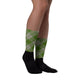 Cunningham Dress Green Dancers Tartan Christmas Socks