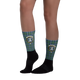 Malcolm Ancient Scottish Clan Tartan Socks - kittentee