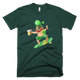 Windsurfing Leprechaun Funny St.Patricks Day T-Shirt