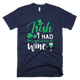 Irish I Had Another Glass Of Wine St. Patrick's Day Shirt