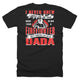 Firefighter Love Being Dada Dad - Father Day T-Shirt