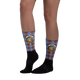 Nicolson Scottish Clan Tartan Socks - kittentee