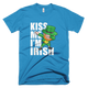Kiss Me I'm Irish Dabbing Leprechaun St.Patrick's Day T-Shirt - kittentee