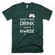 St. Patricks Day Nurse Drinking T-Shirt