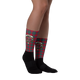 Fraser Of Altyre Scottish Clan Tartan Socks - kittentee