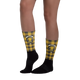 MacLeod Of Lewis Ancient Scottish Clan Tartan Socks - kittentee