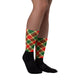 Gibbs Red Tartan Christmas Socks
