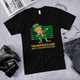 Dabbing Trumprechaun St.Patrick's Day American Flag Funny T-Shirt - kittentee