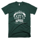 Mens Legends Are Born In April Birthday T-Shirt - kittentee