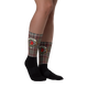 Macnicol Hunting Weathered Scottish Clan Tartan Socks - kittentee