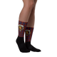 Broun Scottish Clan Tartan Socks - kittentee