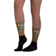 Buchanan Scottish Clan Tartan Socks - kittentee
