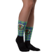 Learmonth Scottish Clan Tartan Socks - kittentee