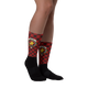 MacIver Scottish Clan Tartan Socks - kittentee