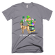 Leprechaun Sloughi Funny St.Patricks Day Shamrock T-Shirt - kittentee