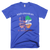 St.Patricks Day Shamrock American Flag T-Shirt