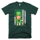 Shamrock Clover Leprechaun Funny St. Patricks Day T-Shirt