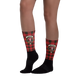 MacQueen Scottish Clan Tartan Socks - kittentee