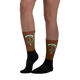 Auchinleck Scottish Clan Tartan Socks - kittentee