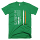 St.Patricks Day Irish American Flag Shamrock T-Shirt