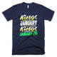 Kings Are Born On January 26 Birthday T-Shirt - kittentee