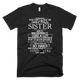 I Have A Crazy Sister Born In April Birthday T-Shirt - kittentee