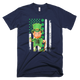 Shamrock Clover Leprechaun Funny St. Patricks Day T-Shirt