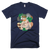 St. Patricks Day Irish American Flag Ireland Shamrock T-Shirt