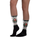 Macpherson Scottish Clan Tartan Socks - kittentee
