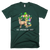 Leprechaun Chihuahua St.Patricks Day Shamrock Funny T-Shirt - kittentee