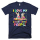 Hanging My Cute Second Grade Peeps Teacher Easter Day T-Shirt