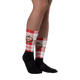 Menzies Red Scottish Clan Tartan Socks - kittentee