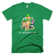 Leprechaun Elephant St.Patricks Day Shamrock Funny T-Shirt - kittentee