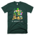 Leprechaun German Shepherd St.Patricks Day Shamrock T-Shirt - kittentee