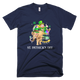 Leprechaun Elephant St.Patricks Day Shamrock Funny T-Shirt - kittentee