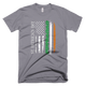 St.Patricks Day Irish American Flag Shamrock T-Shirt