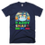 Retro Vintage Daddy Shark Gift For Father T-Shirt