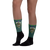Graham Of Menteith Green Scottish Clan Tartan Socks - kittentee