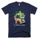 Leprechaun Sloughi Funny St.Patricks Day Shamrock T-Shirt - kittentee