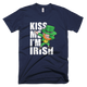 Kiss Me I'm Irish Dabbing Leprechaun St.Patrick's Day T-Shirt - kittentee