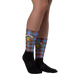 Nicolson Scottish Clan Tartan Socks - kittentee
