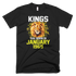 Kings are Born In January 1969 Lion T-Shirt